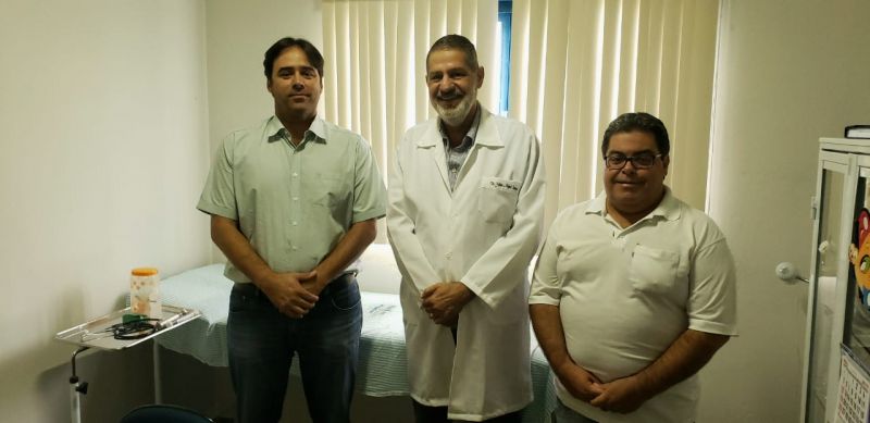 Prefeitura de Perdizes recebe novo médico do PSF Morada Nova